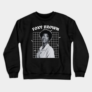 Foxy brown --- 90s aesthetic Crewneck Sweatshirt